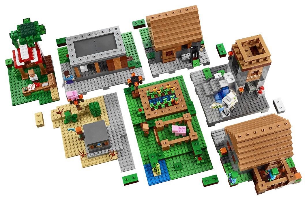 Lego minecraft hot sale 21128